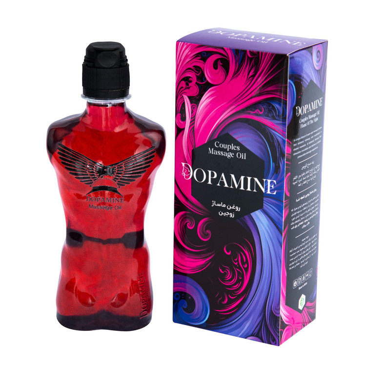 روغن ماساژ زوجین دوپامین مدل شعله شب حجم 350 میلی لیتر