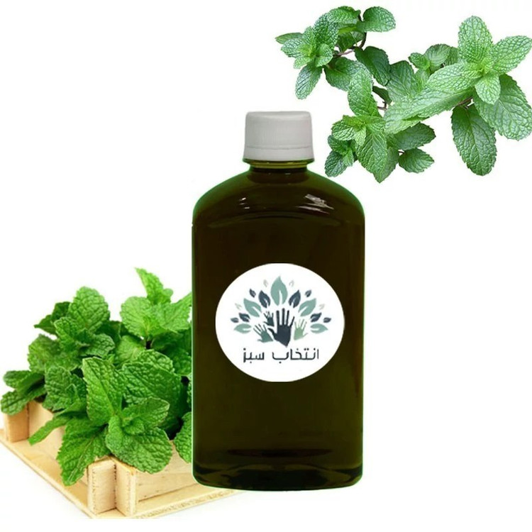 روغن نعناع 180ccخالص رفع دردهای عصبی -کمک به گردش خون - تسکین دهنده همراه با ارسال هدیه (کیفیت تضمینی)