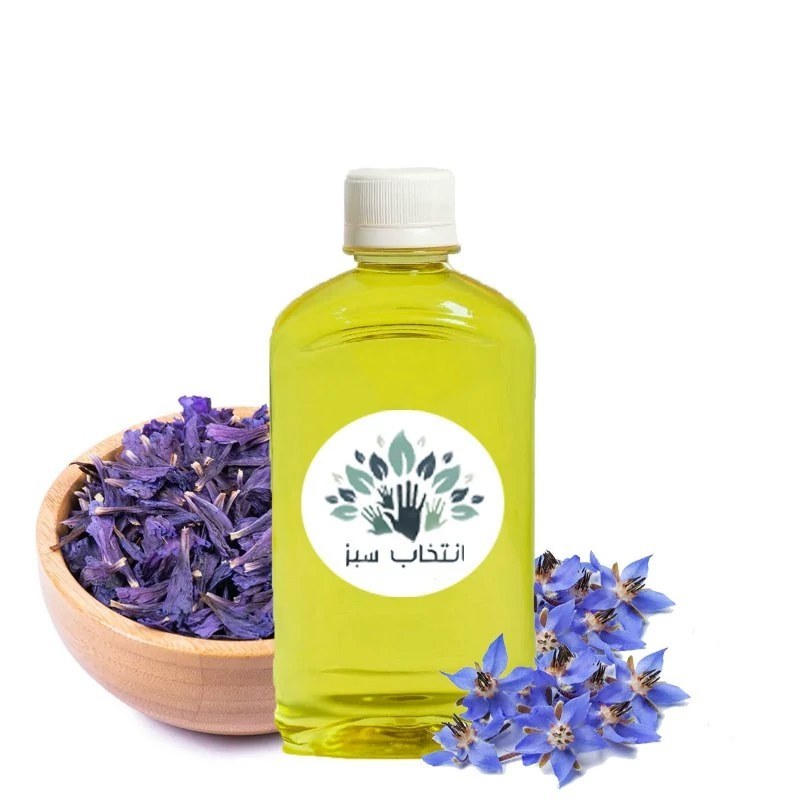روغن گل گاو زبان180ccخالص(رفع جوش صورت و آکنه-از بین برنده ی شوره سر-رفع اگزما-بهبود و التیام مشکلات پوستی)
