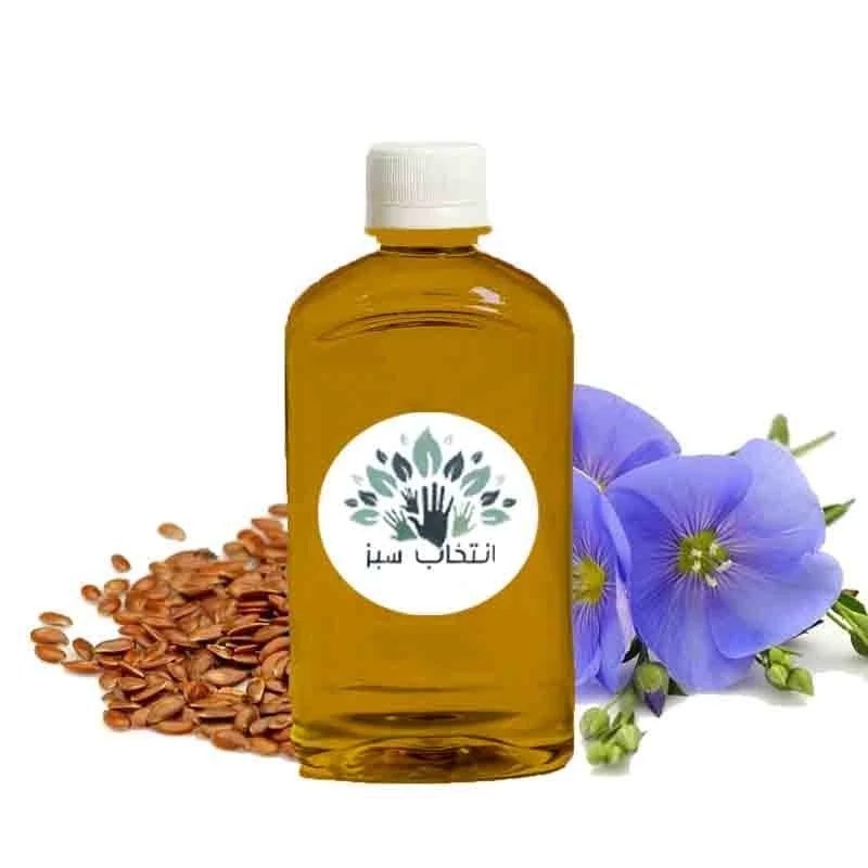 روغن کتان180ccخالص کیفیت تضمینی(تقویت مو-پرپشتی و افزایش حجم مو-تحریک رشد مو-رفع وز مو-تقویت پوست-رفع ریزش مو)