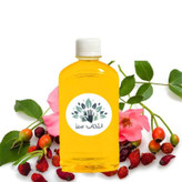 روغن رزهیپ یا میوه نسترن180cc (پرایمر -ضد لک- رفع جای جوش- مرطوب کننده قوی-آبرسان- روشن کننده پوست -ضدجوش)