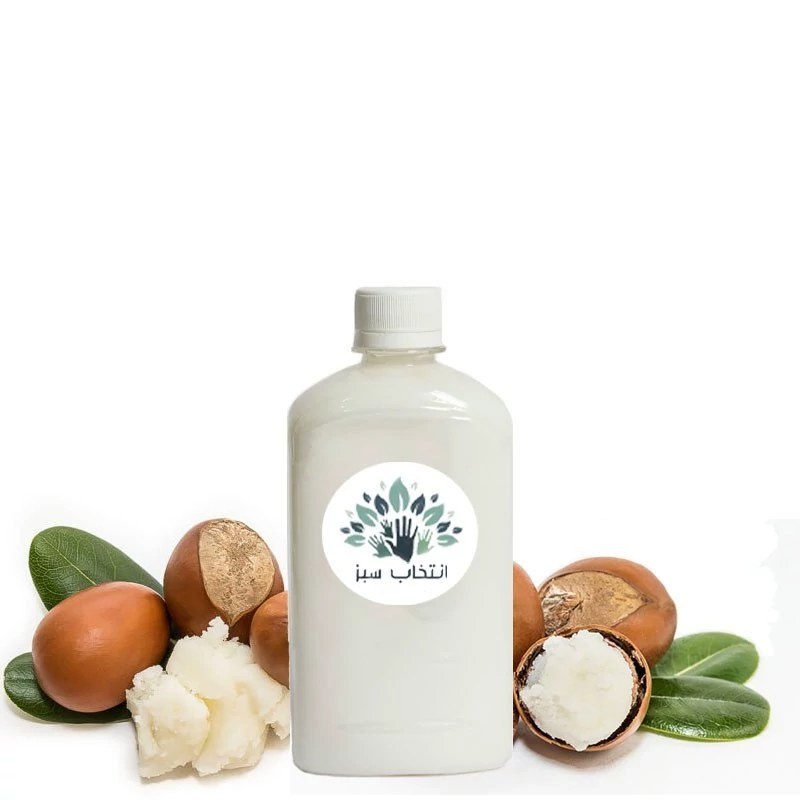 روغن شی باتر 180cc(سفید کننده پوست-رفع جوش صورت-رفع چین و چروک و ترک های شکم اگزما پسوریازیس)