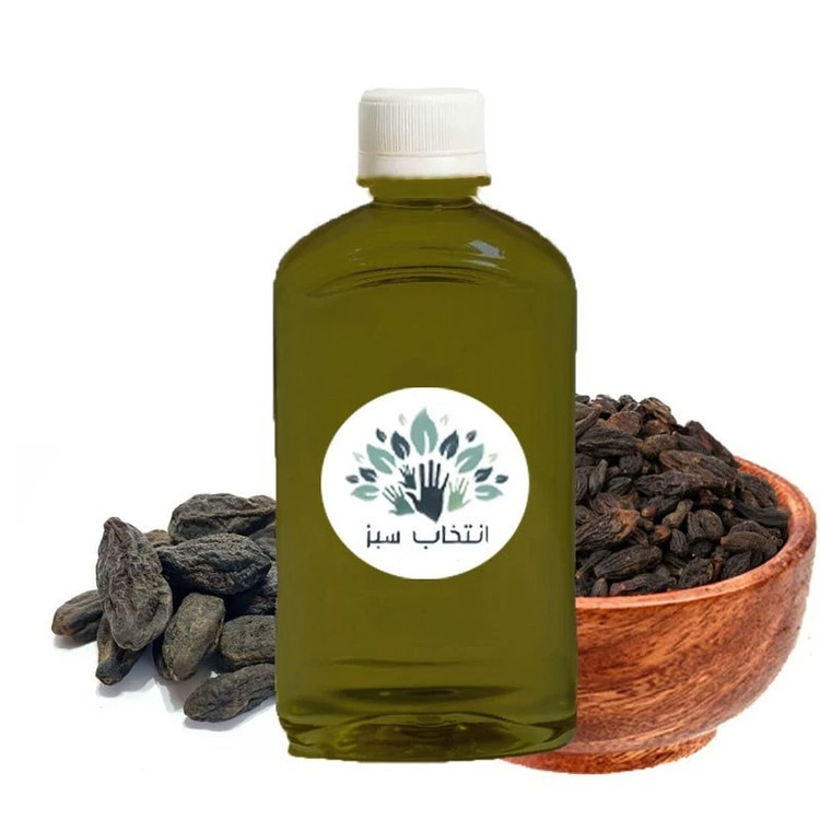 روغن هلیله سیاه 180ccخالص(رفع سفیدی مو - رفع سیاهی دور چشم - شوره سر - شپش- آکنه رفع کننده بواسیر- رفع کننده قولنج )