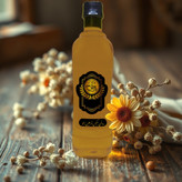 روغن ترکیبی خراطین و زالو پیچک 500cc(کمک به خون رسانی-شفاف کننده و رفع چین و چروک )
