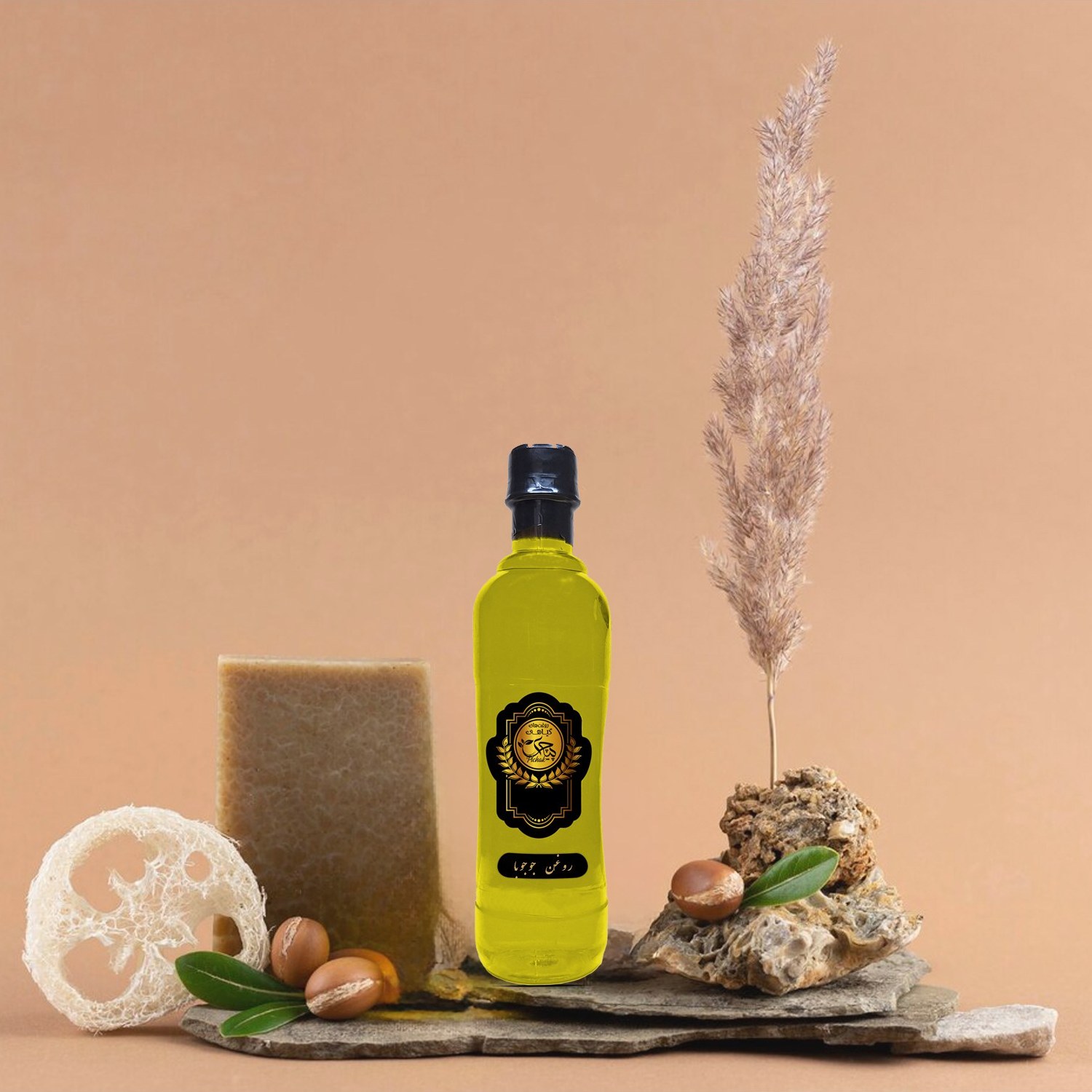 روغن جوجوبا اصل 500cc(مناسب برای پوست و مو-شفاف کردن پوست)