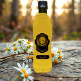 روغن بابونه خالص 500cc(رفع ریزش مو - متعادل کردن چربی موها - روشی موثر برای روشن کردن رنگ موها - نرم کننده طبیعی مو)