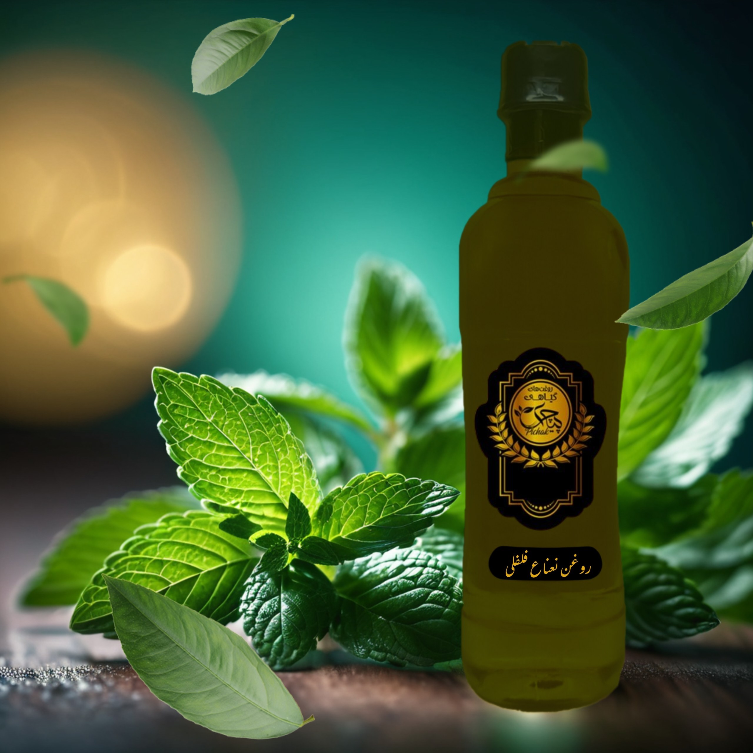 روغن نعناع فلفلی خالص 500cc( رفع ریزش مو، افزایش رشد موها و نرم کردن موها)