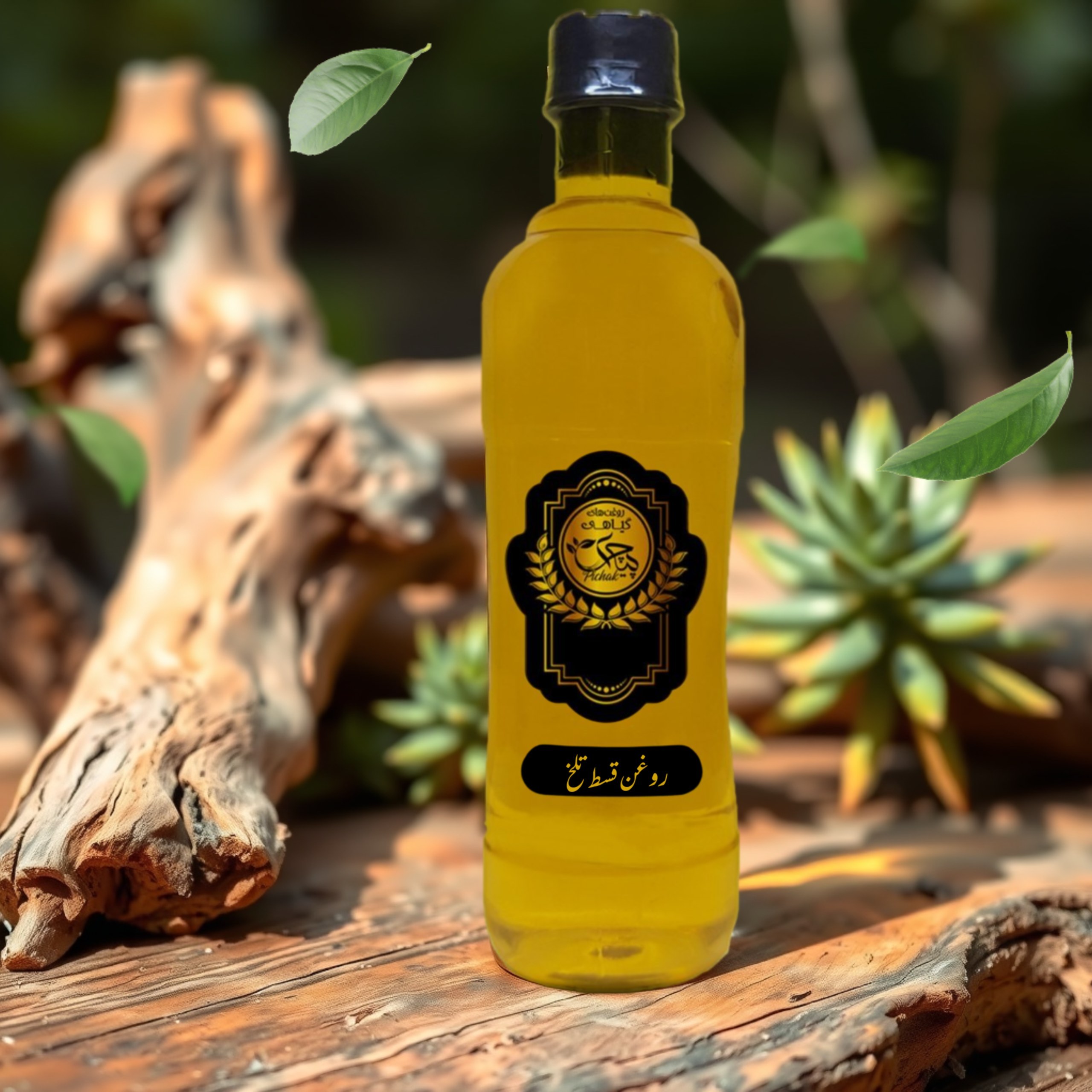 روغن قسط تلخ 500cc (- بهبود دهنده کمر درد  - بهبود دهنده سیاتیک - بهبود دهنده دست و پا درد -بهبود دهنده ی هر دردی)