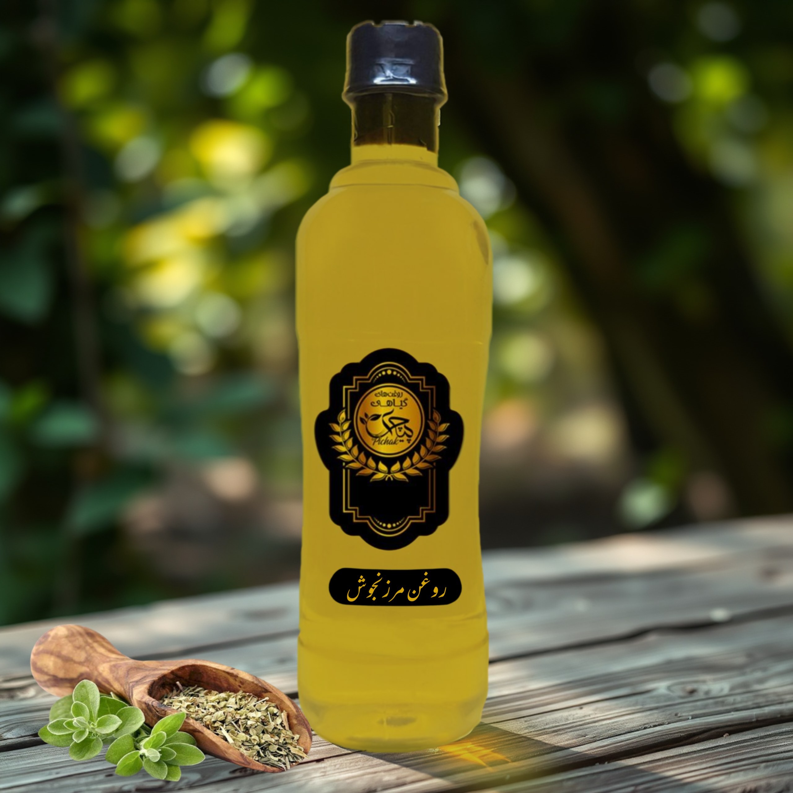 روغن مرزنجوش 500cc خالص (گرفتگی عضلات -اسپاسم عضلانی- رماتیسم -بی خوابی -تقویت بویایی -بهبود میگرن)