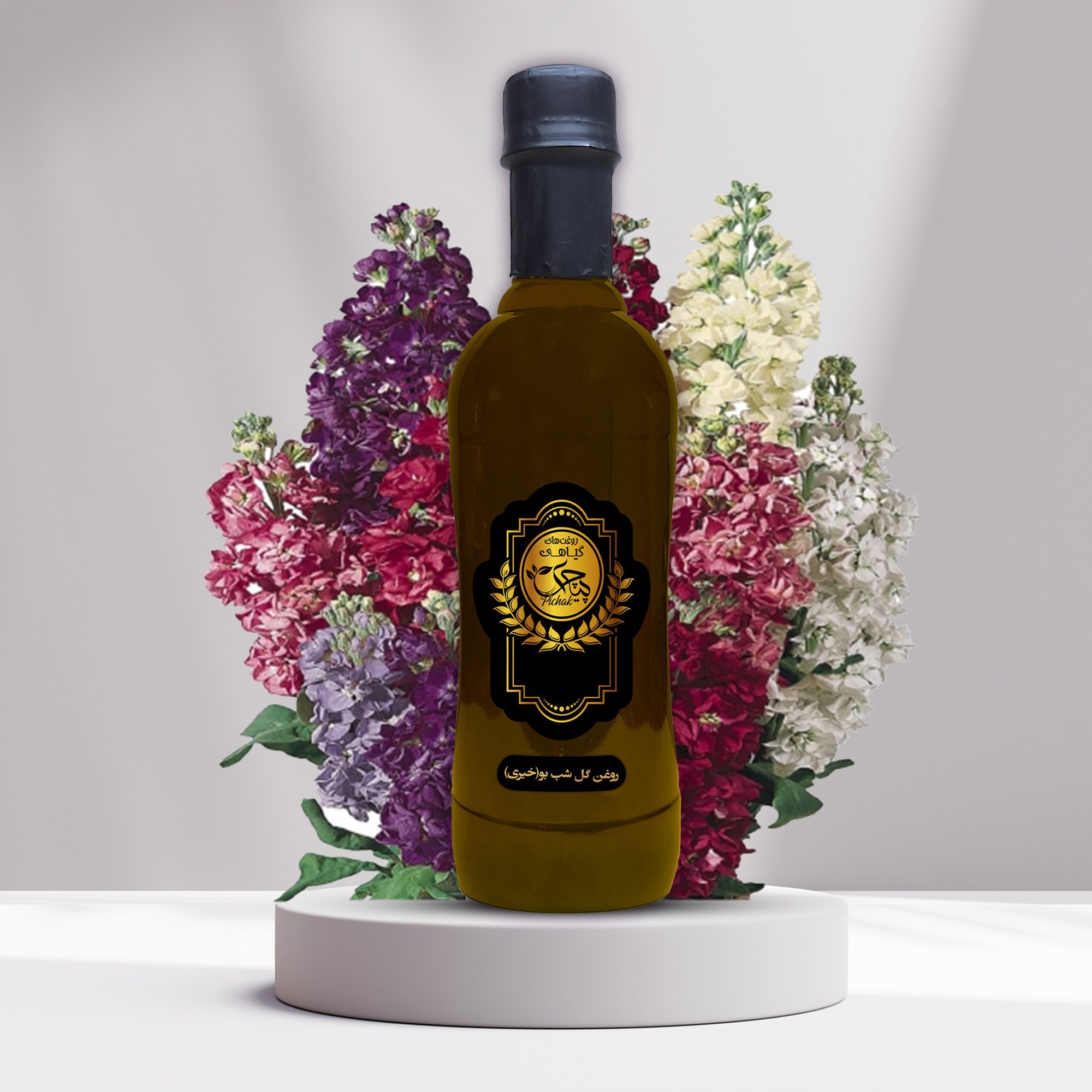روغن خیری (گل شب بو) 500cc خالص (بهبود زخم و سوختگی-کاهش آکنه-کاهش درد-بهبود سلامت مو)