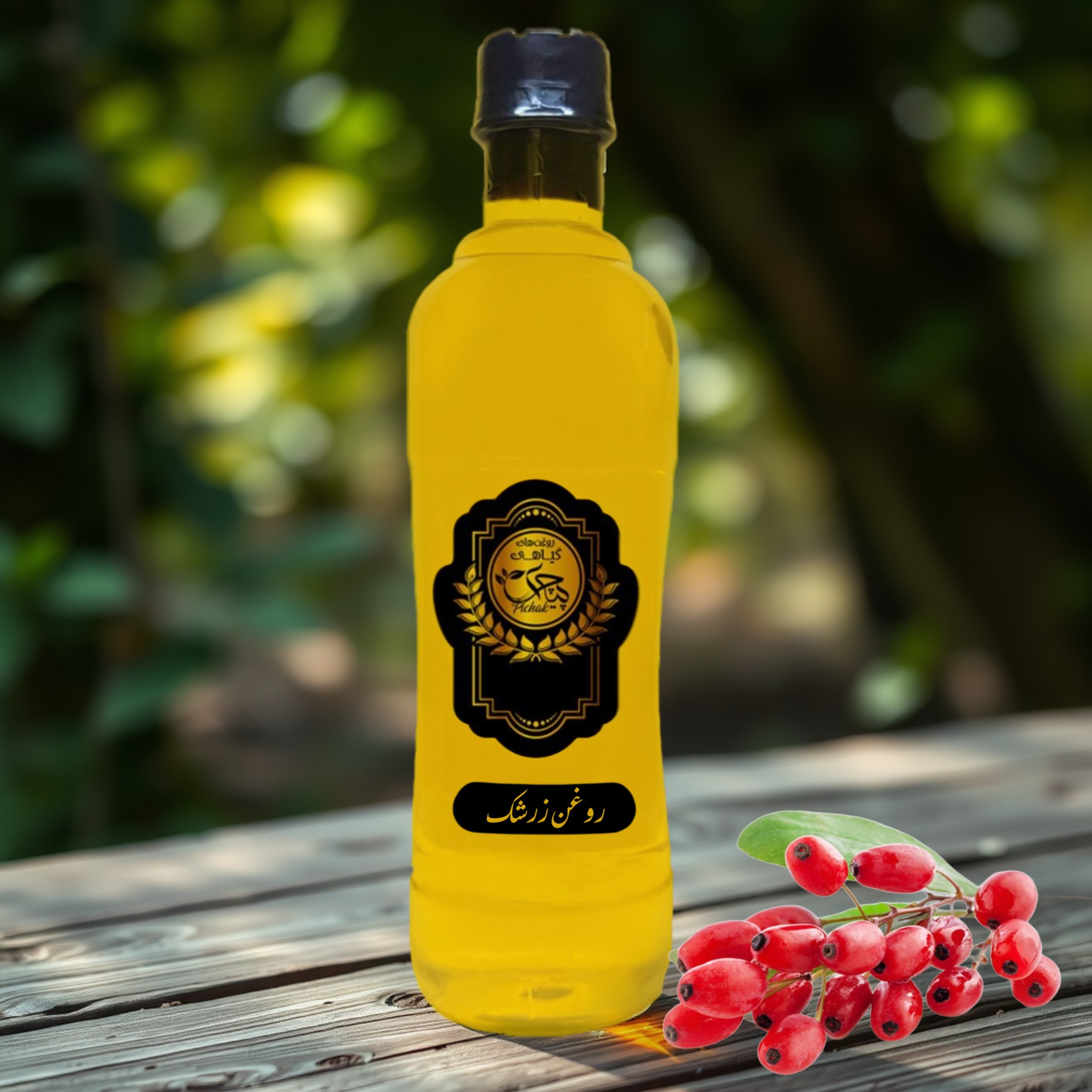 روغن زرشک  500cc خالص(حفظ سلامت پوست و مو-حفظ سلامت چشم-بهبود سلامت و قلب وعروق)