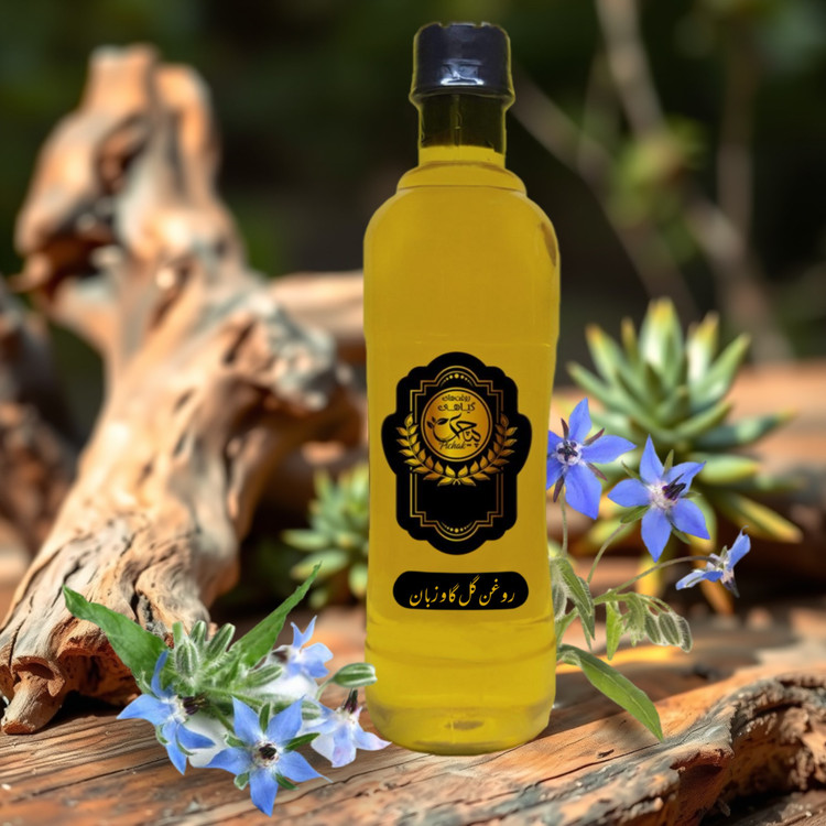 روغن گل گاو زبان 500cc خالص(رفع جوش صورت و آکنه-از بین برنده ی شوره سر-رفع اگزما-بهبود و التیام مشکلات پوستی)