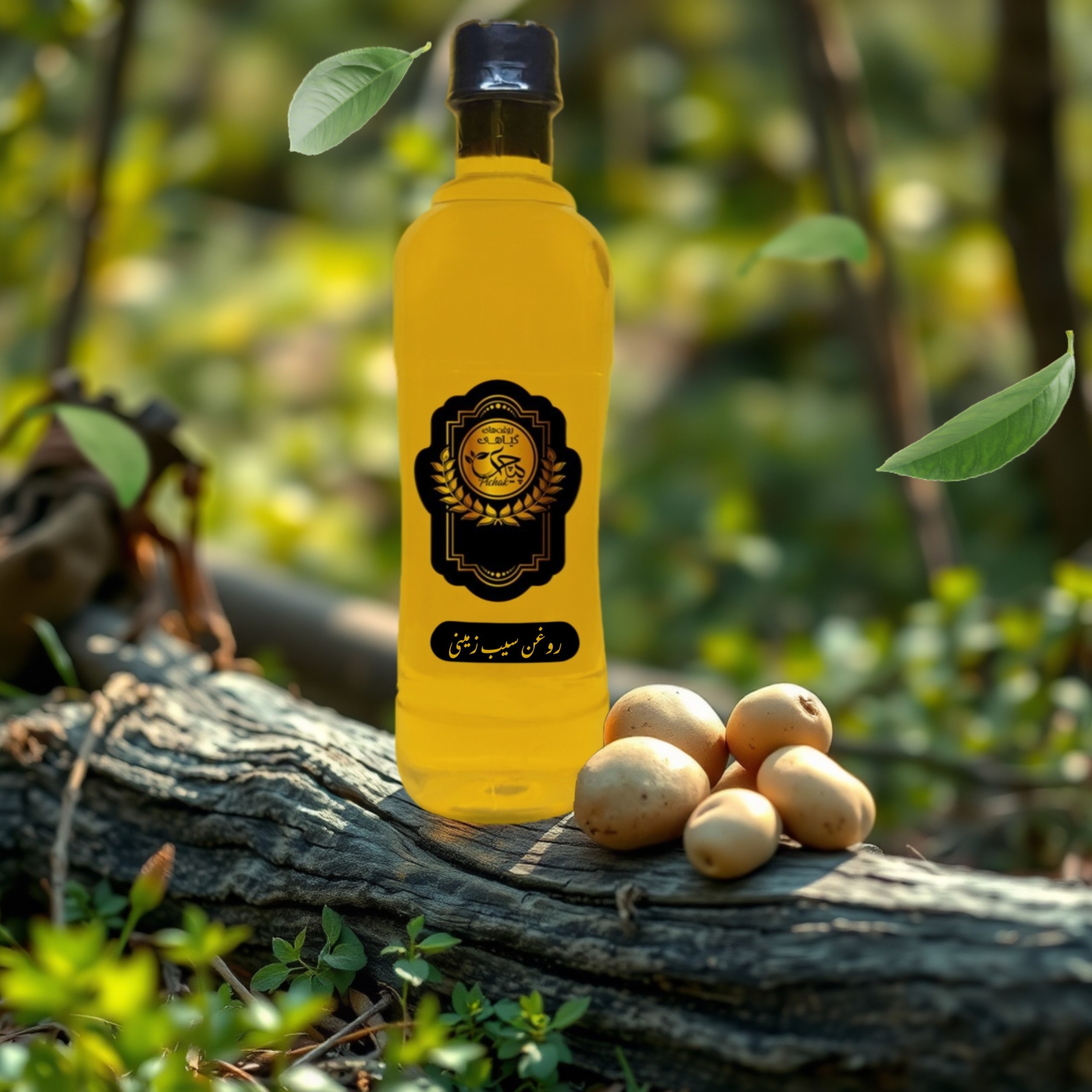 روغن سیب زمینی 500cc خالص کیفیت تضمینی(روشن کنندهی پوست-کاهش پف و سیاهی دور چشم-ا -تقویت ریشه مو-رفع جای زخم)