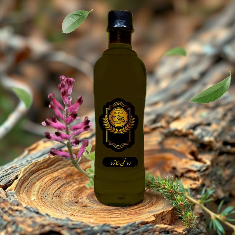 روغن شاتره 500ccخالص کیفیت تضمینی همراه با هدیه (کاهش ریزش مو-نرم کننده-کاهش درد میگرن)