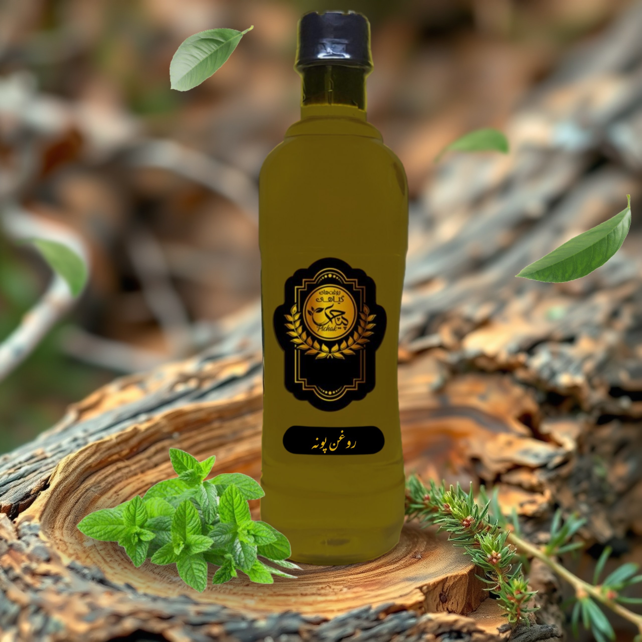 روغن پونه 500ccکیفیت تضمینی(رفع شوره سر-تقویت مو-رفع جای جوش و آکنه-ترمیم زخم های پوستی)